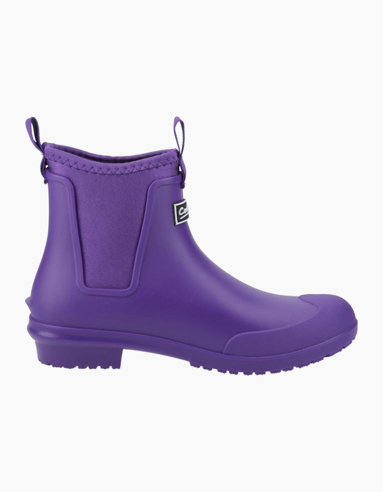 Cotswold Grosvenor Womens Waterproof Wellington Boots Purple