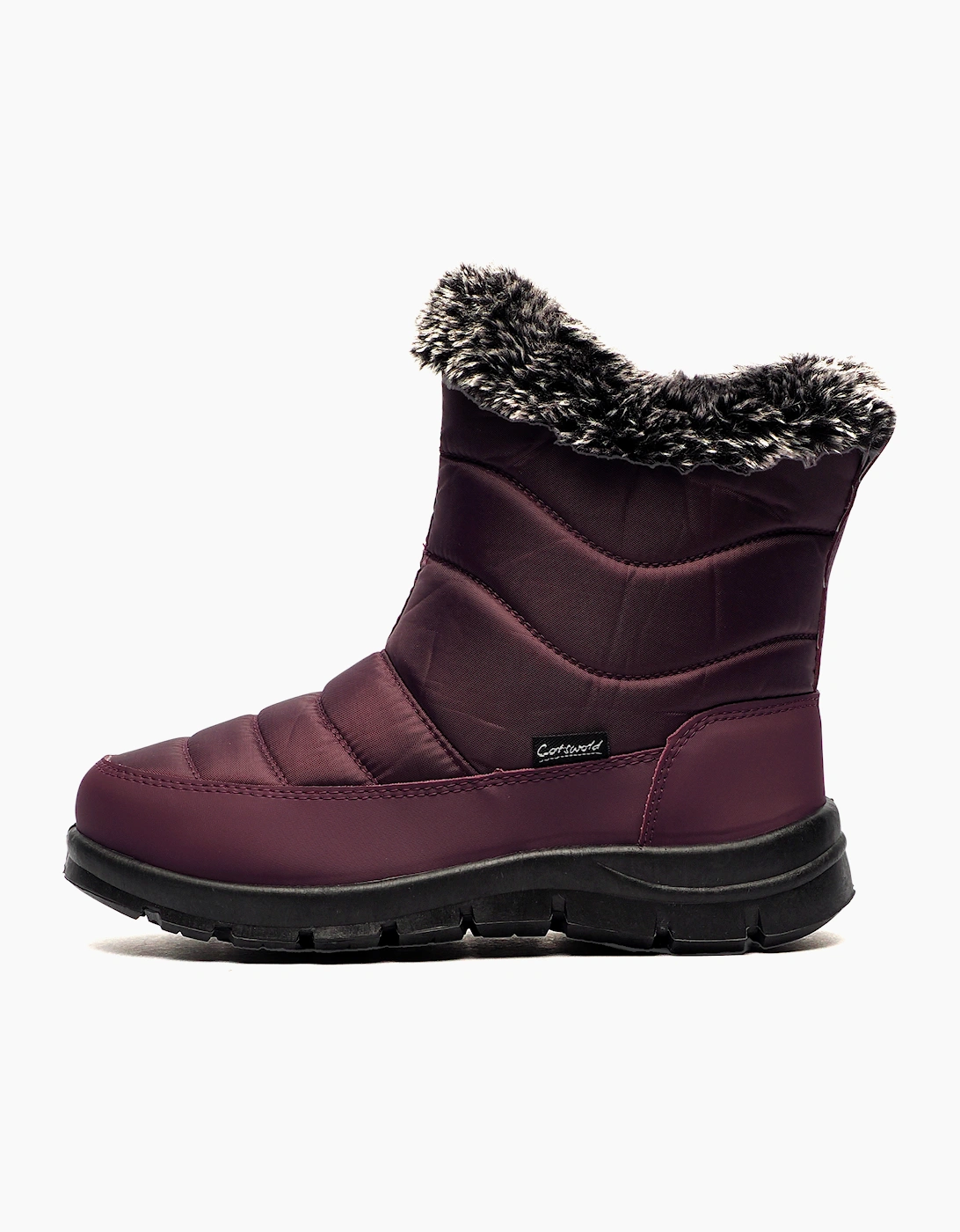 Cotswold Longleat Water-Resistant Womens Wellingtons Purple