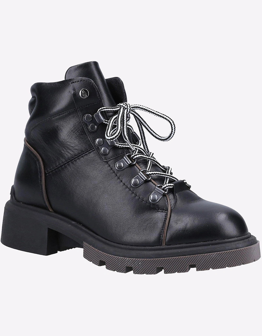 Hush Puppies Rita Memory Foam Womens Hiker Boots Light Black