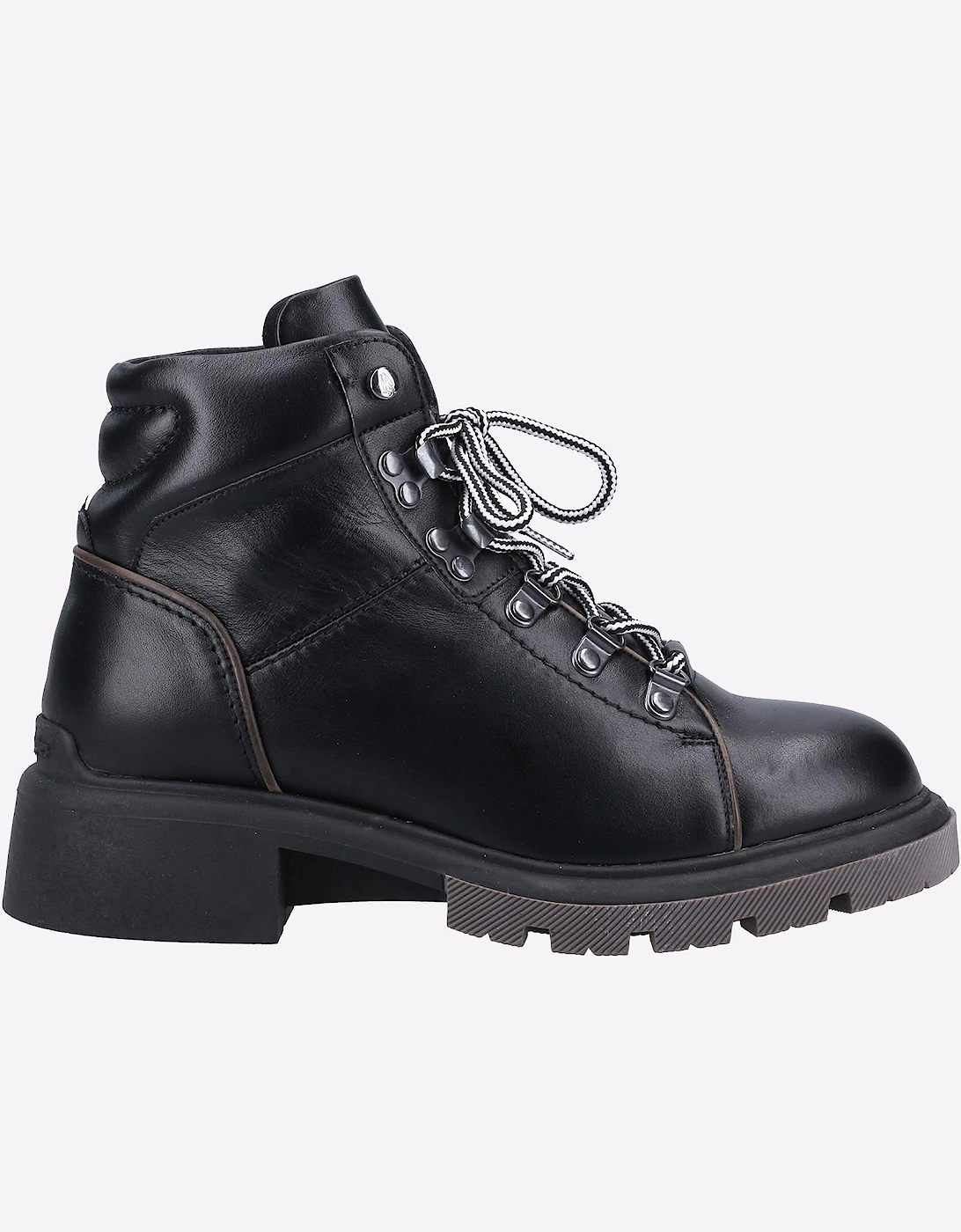 Hush Puppies Rita Memory Foam Womens Hiker Boots Light Black