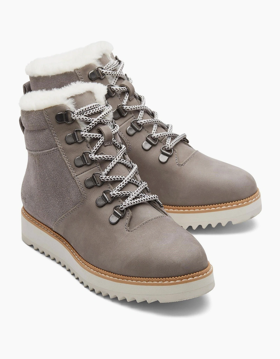 Toms Mojave Womens Boots Grey