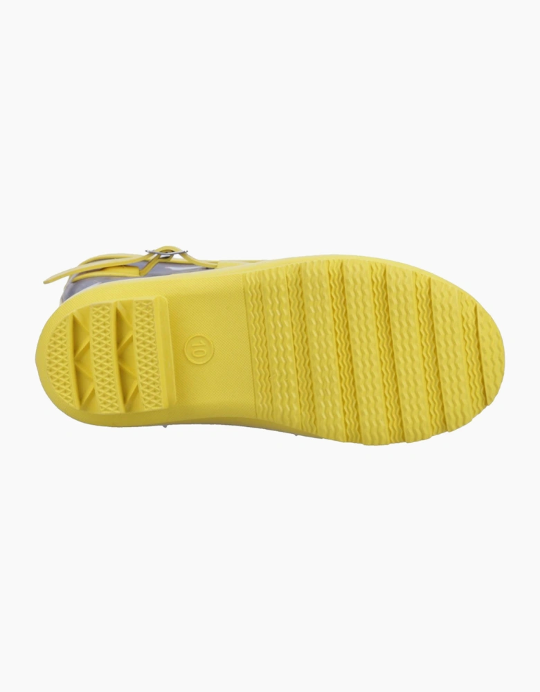 Cotswold Farmyard Memory Foam Wellingtons Junior Chick