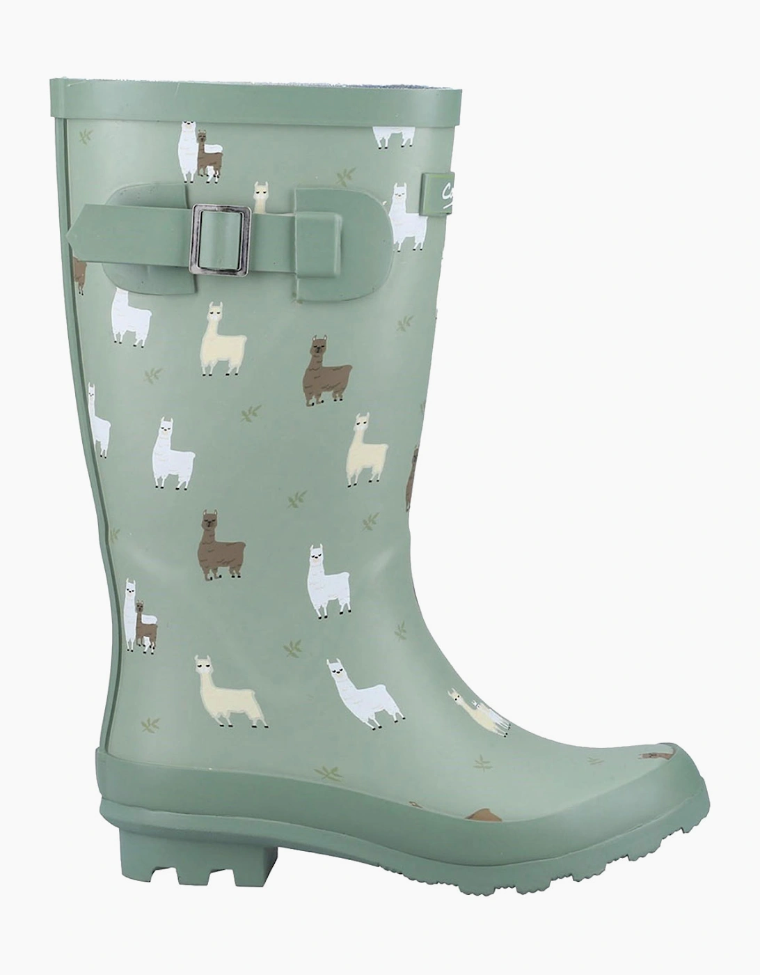 Cotswold Farmyard Memory Foam Wellingtons Junior Alpaca