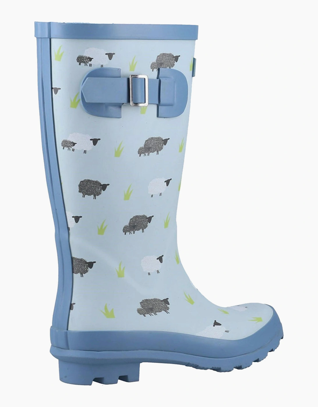 Cotswold Farmyard Memory Foam Wellington Junior Sheep