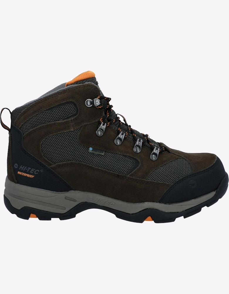 Hi-Tec Storm Waterproof Mens Boots Dark Chocolate