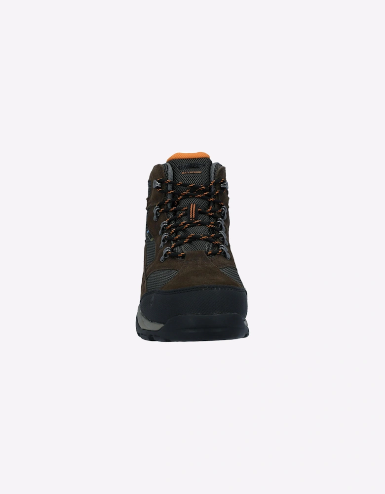 Hi-Tec Storm Waterproof Mens Boots Dark Chocolate