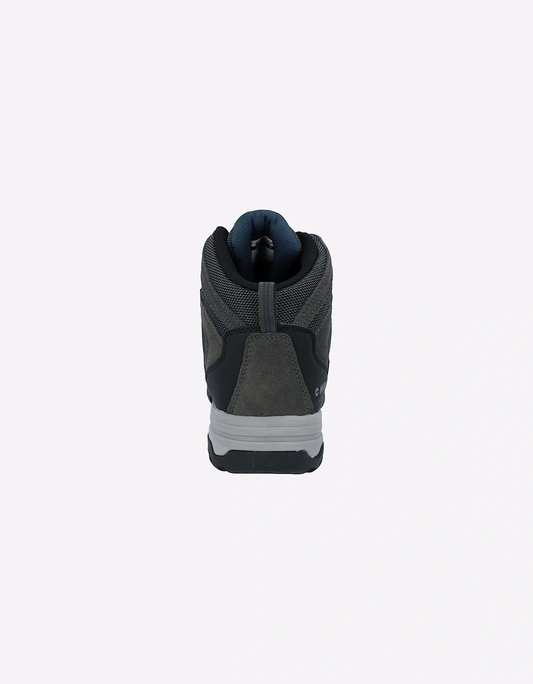 Hi-Tec Storm Waterproof Mens Wide Fit Boots Charcoal/Grey/Majolica Blue