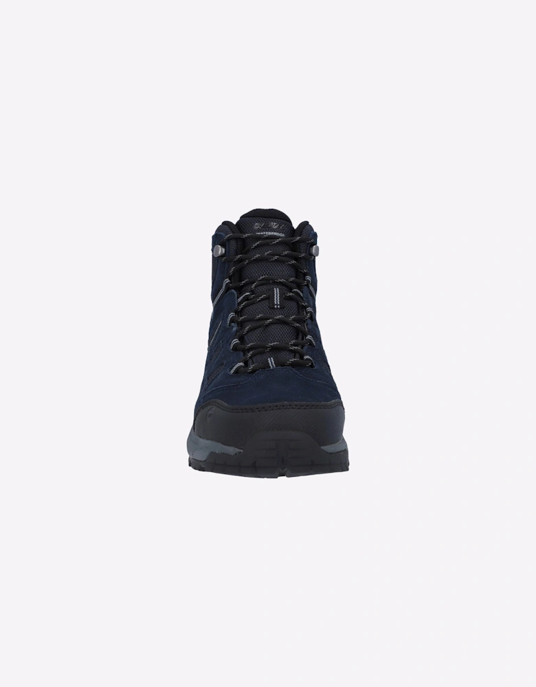 Hi-Tec Bandera Lite Waterproof Mens Hiking Boots Sky Captain/Monument/Black