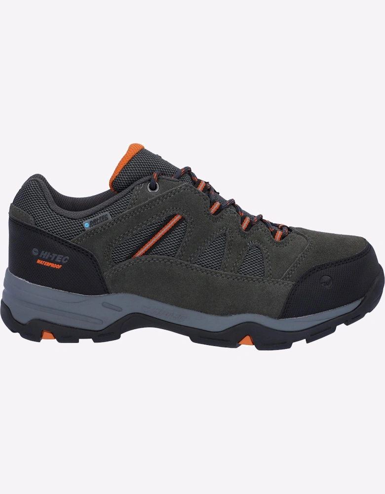 Hi-Tec Bandera II Waterproof Mens Hiking Shoes Charcoal/Graphite