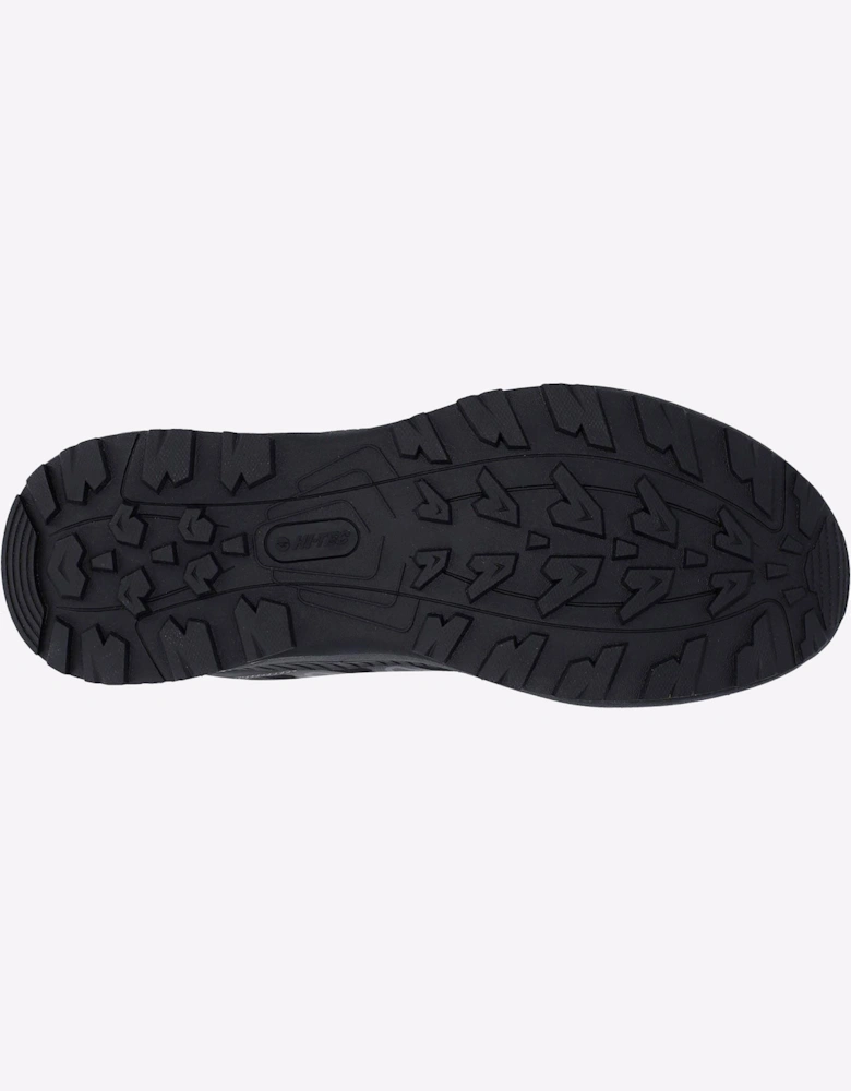 Hi-Tec Diamonde Waterproof Mens Trainers Black/Castlerock