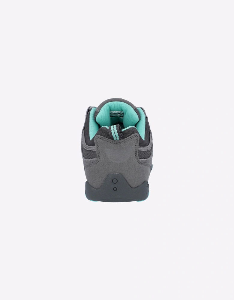 Hi-Tec Quadra II Womens Hiking Shoes Grey/Mint