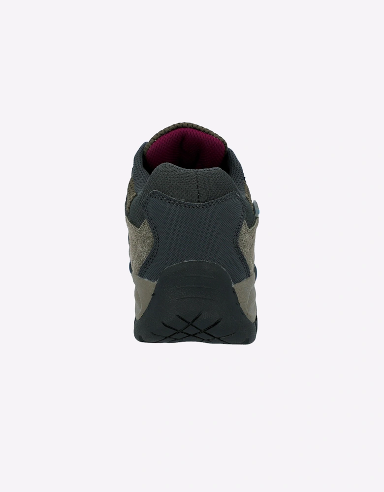 Hi-Tec Torca Low Waterproof Womes Shoes Dark Taupe/Charcoal