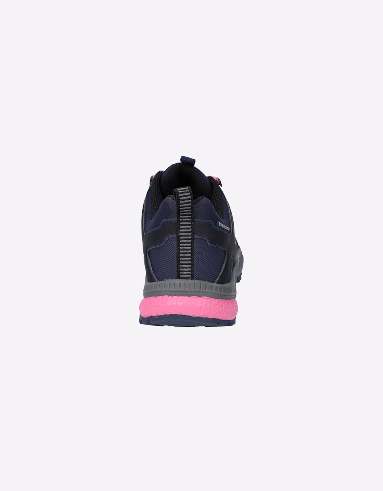 Hi-Tec Diamonde Low Womens Waterproof Hiking Shoes Dark Blue / Pink