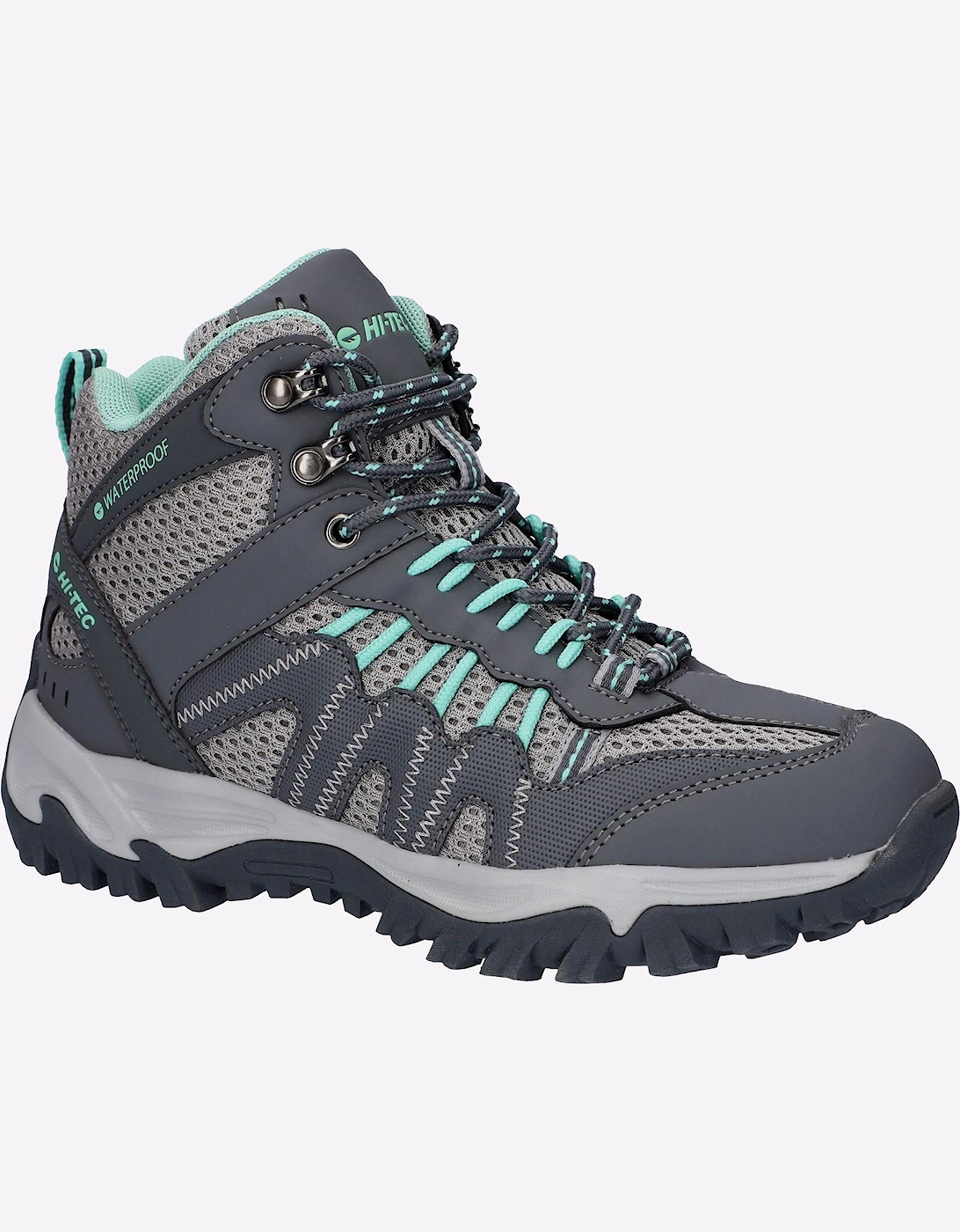 Hi-Tec Jaguar Waterproof Womens Hiking Boots Charcoal/Graphite/Cool Grey