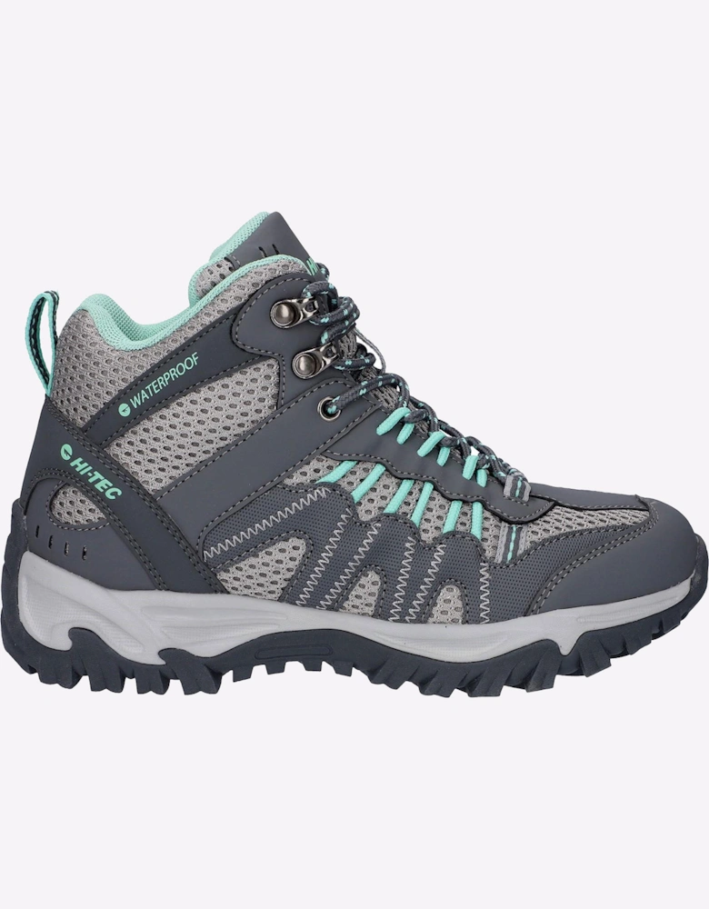 Hi-Tec Jaguar Waterproof Womens Hiking Boots Charcoal/Graphite/Cool Grey