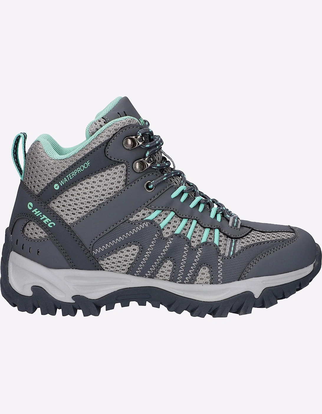 Hi-Tec Jaguar Waterproof Womens Hiking Boots Charcoal/Graphite/Cool Grey