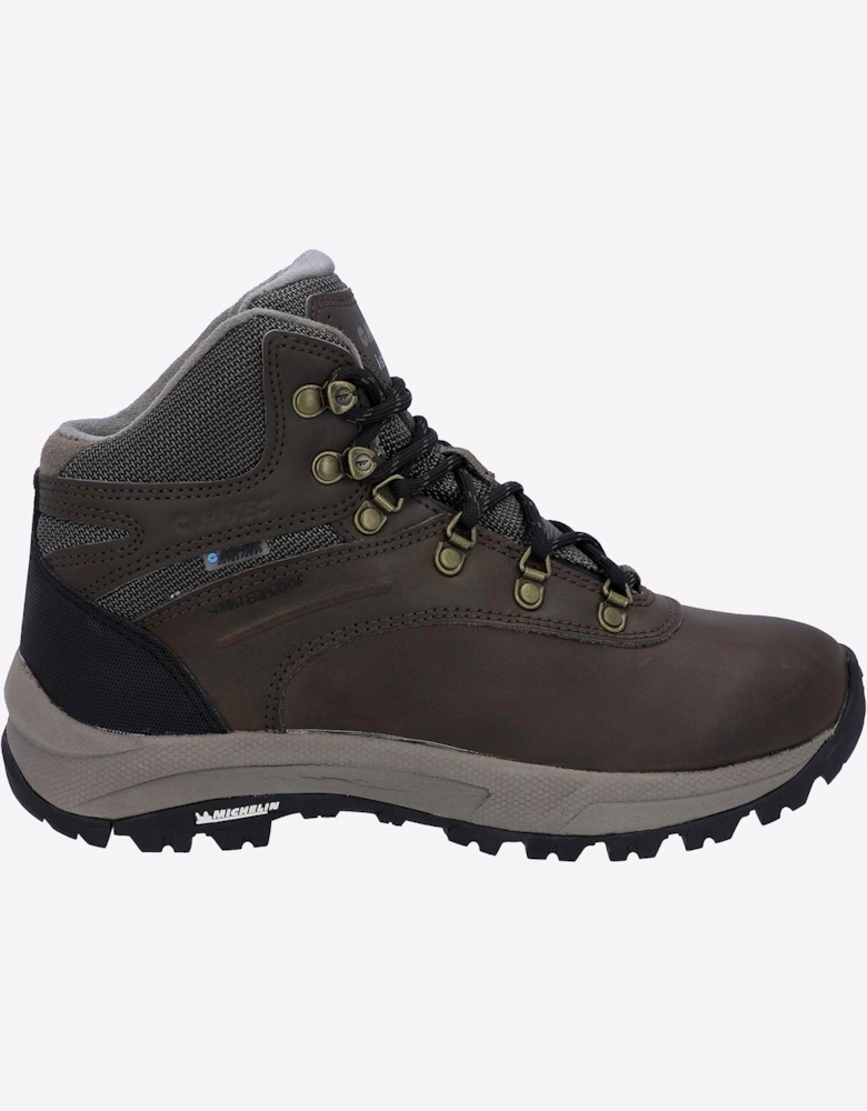 Hi-Tec Altitude VI Waterproof Womens Hiking Boots Dark Chocolate