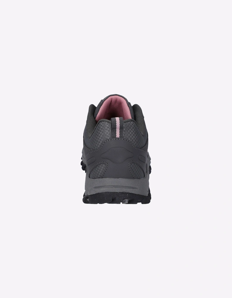 Hi-Tec Maine Womens Hiking Shoes Steel Grey Charcoal