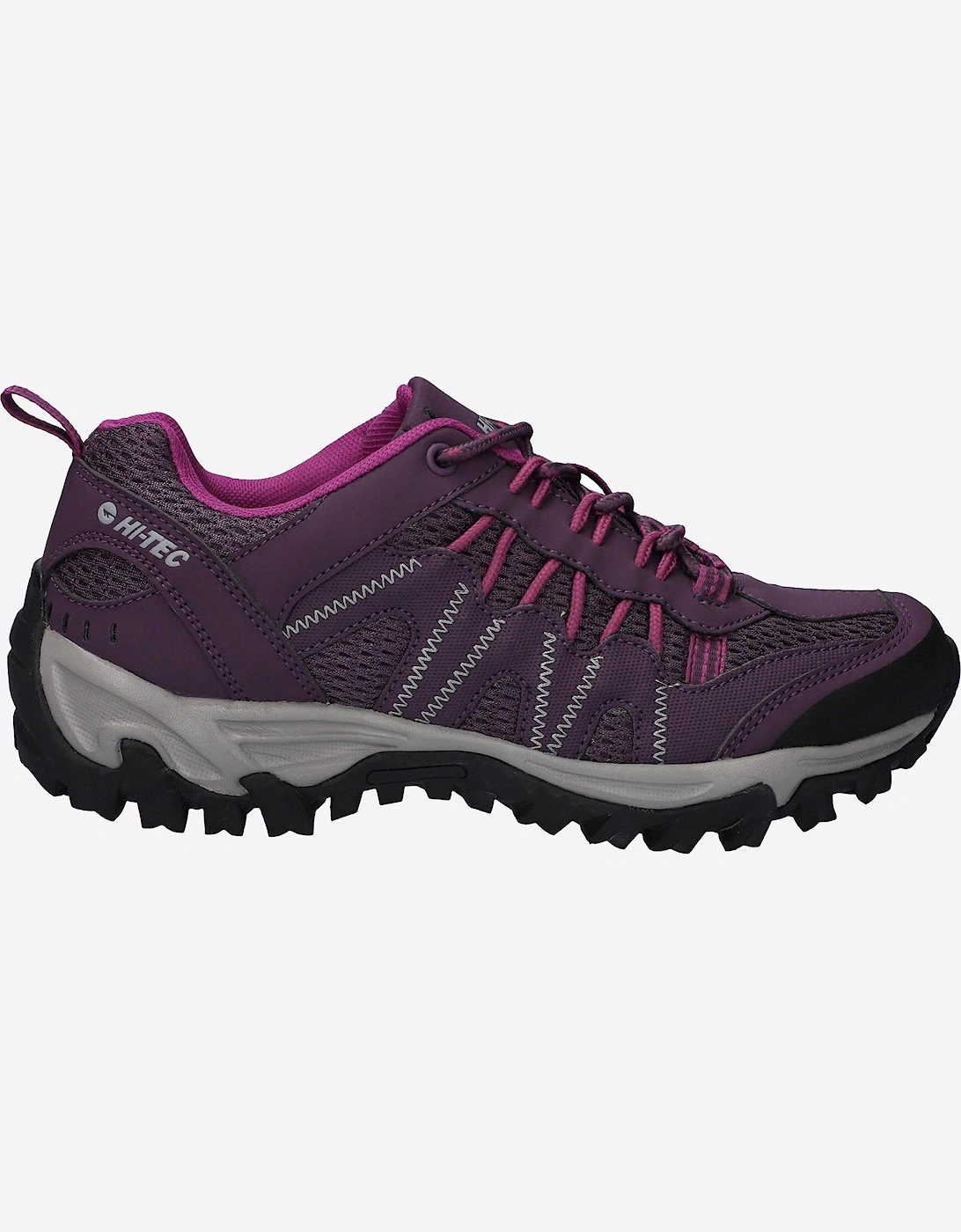 Hi-Tec Jaguar Womens Hiking Shoes Italian Plum/Festival Fuchsia