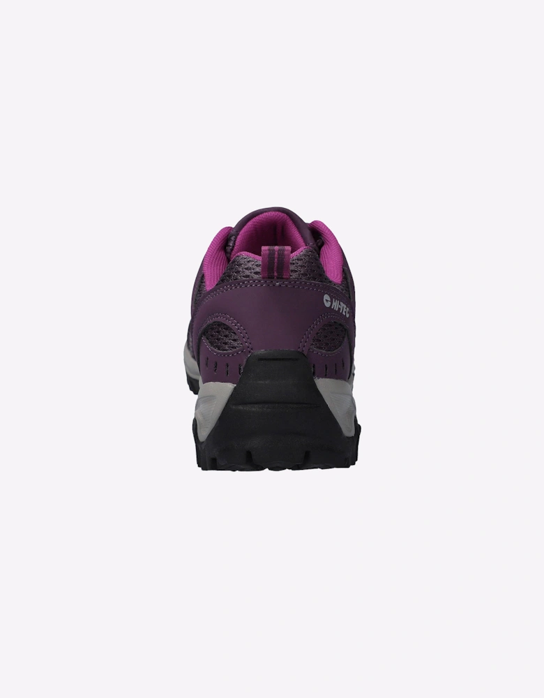Hi-Tec Jaguar Womens Hiking Shoes Italian Plum/Festival Fuchsia
