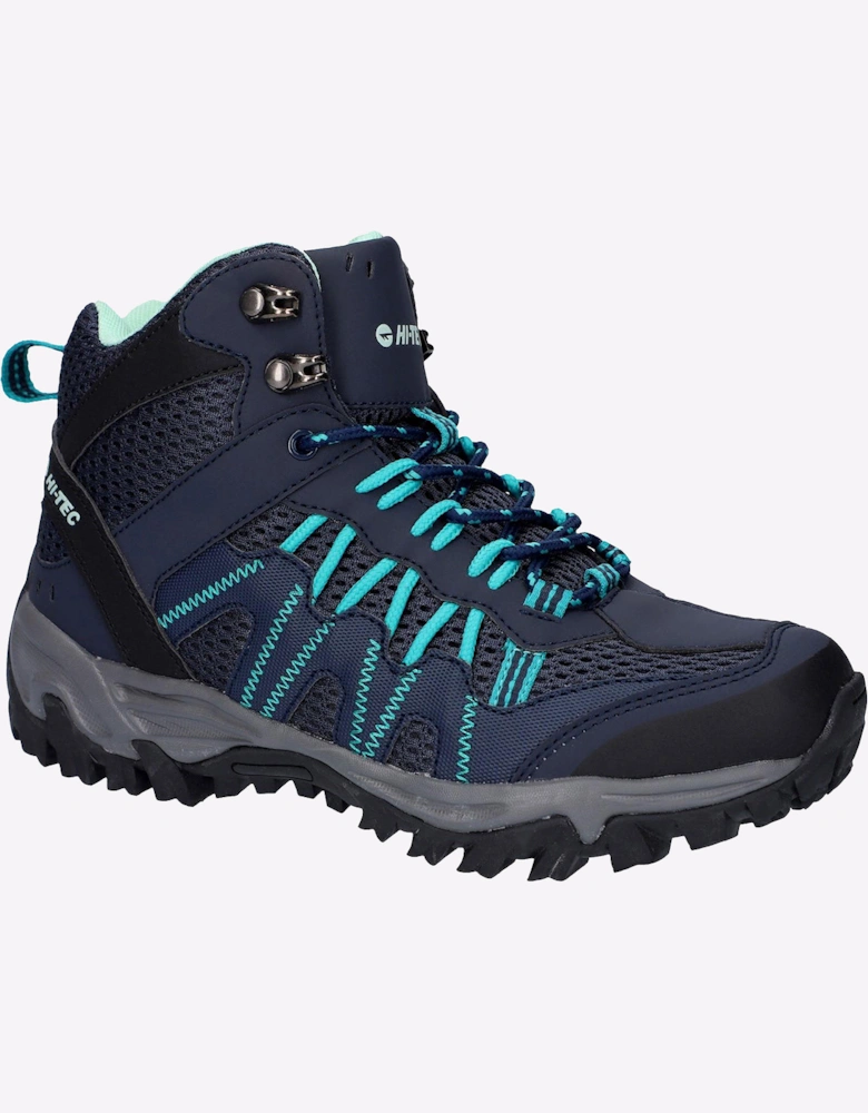 Hi-Tec Jaguar Waterproof Womens Hiking Boots Sky Captain/Navigate