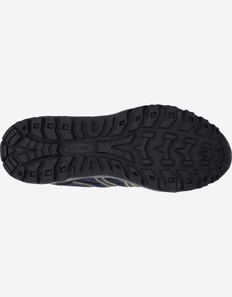 Hi-Tec Jaguar Mens Hiking Shoes Navy/Yellow