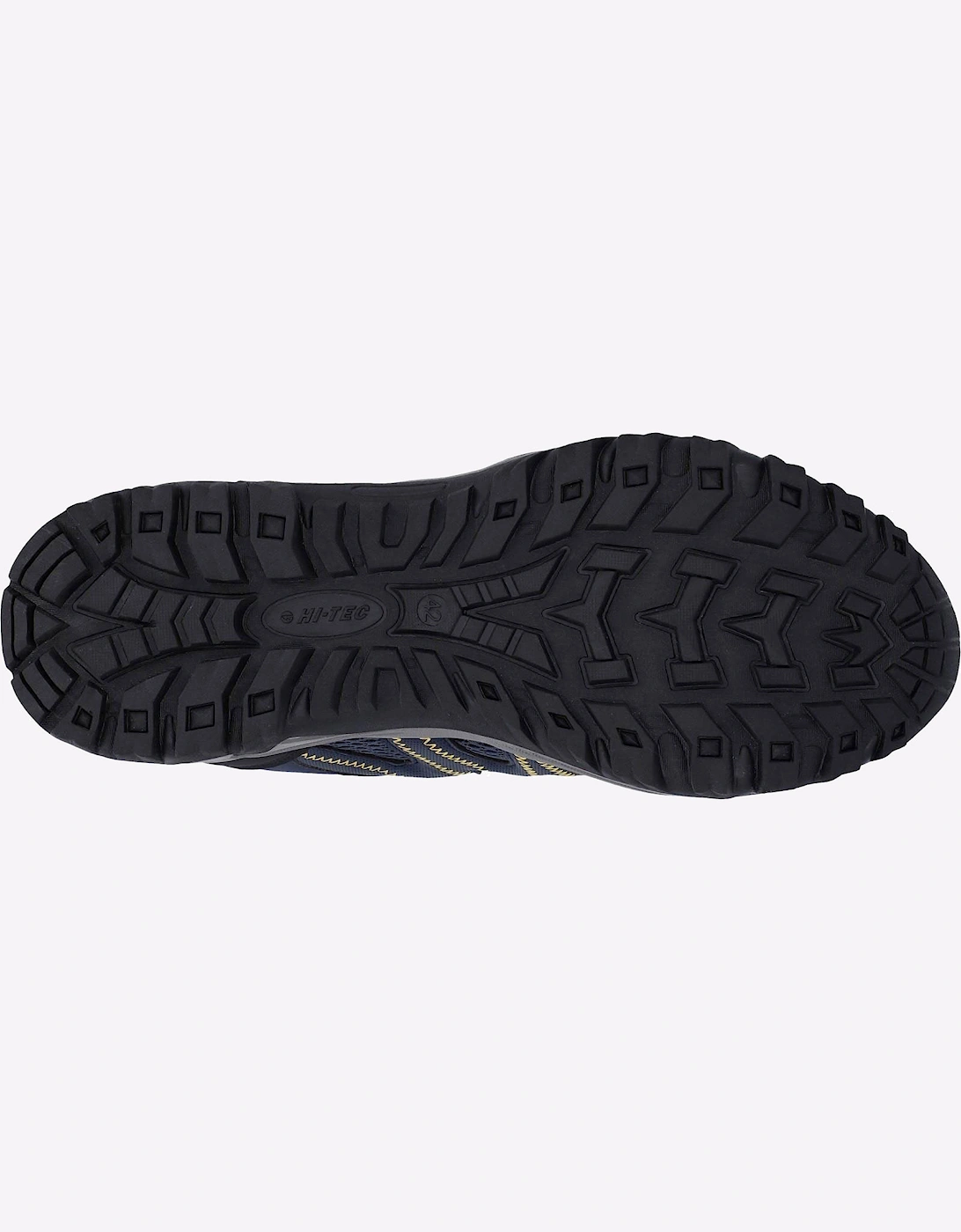 Hi-Tec Jaguar Mens Hiking Shoes Navy/Yellow