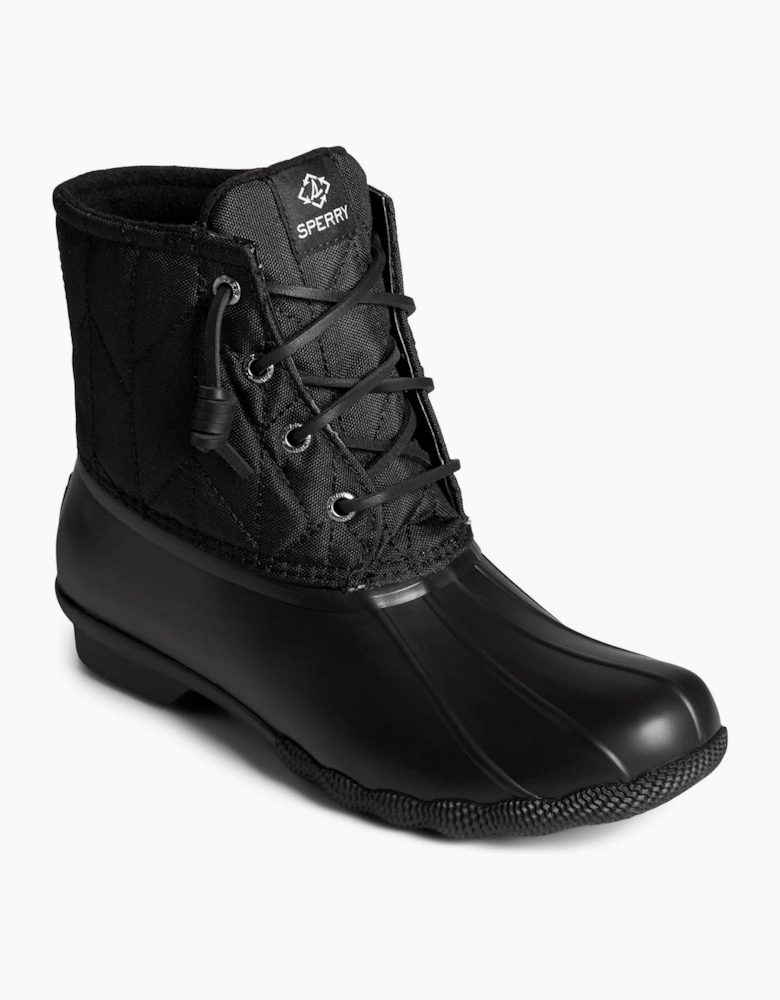 Sperry Saltwater Womens Boots Black