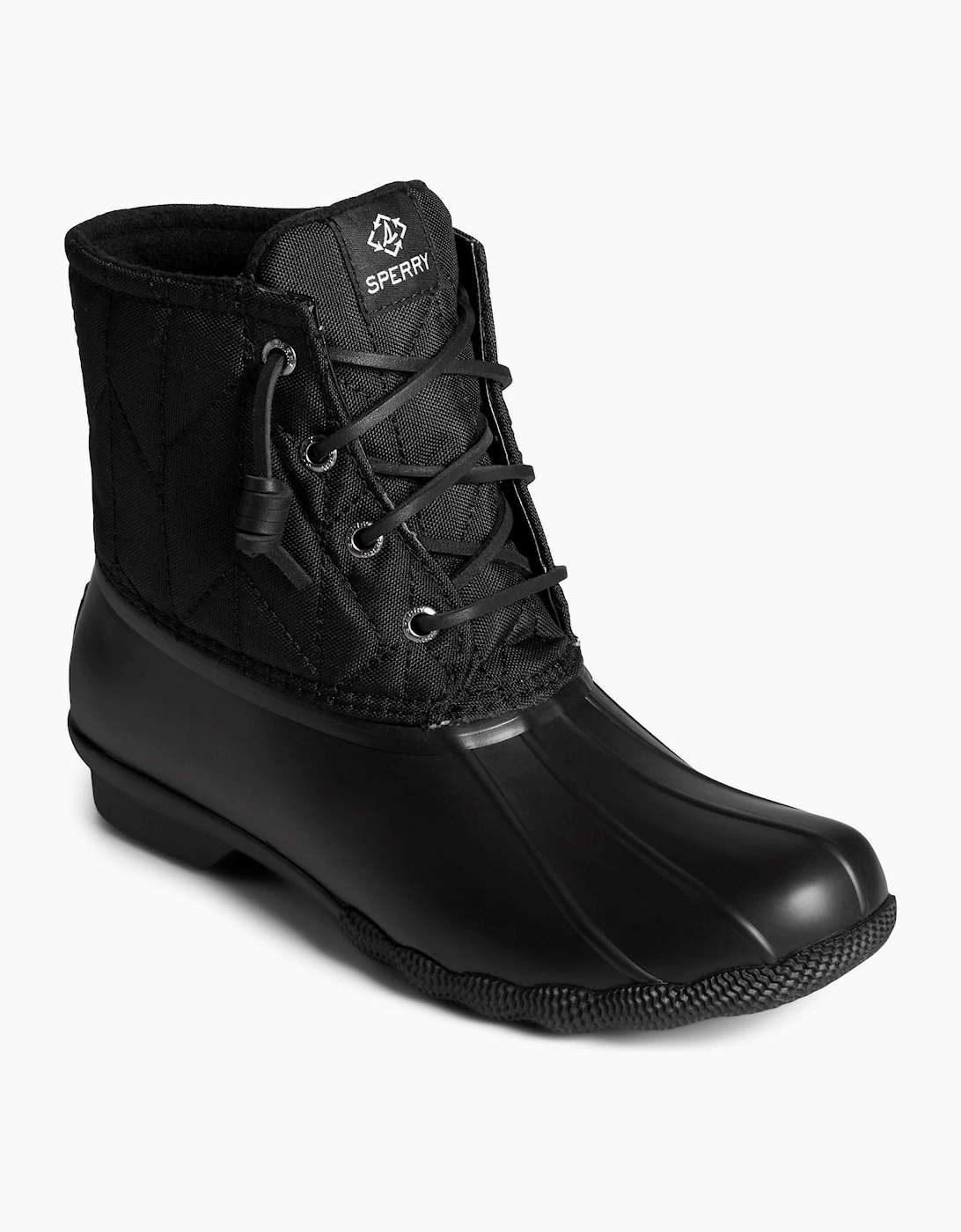 Sperry Saltwater Womens Boots Black