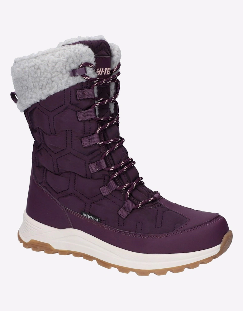 Hi-Tec Sophia Waterproof Womens Boots Italian Plum/Sepia Rose