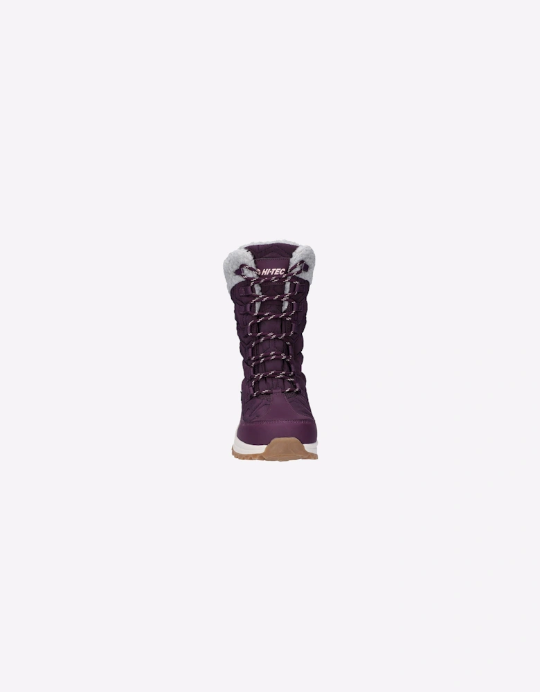 Hi-Tec Sophia Waterproof Womens Boots Italian Plum/Sepia Rose