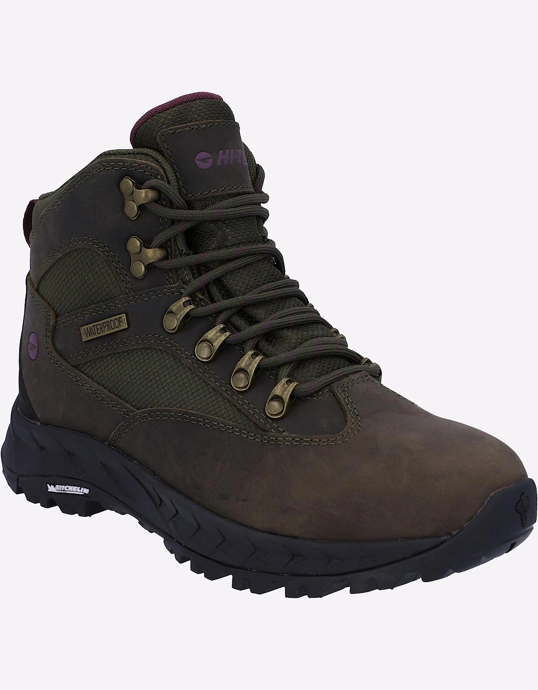 Hi-Tec Euro Trail Womens Boots Khaki