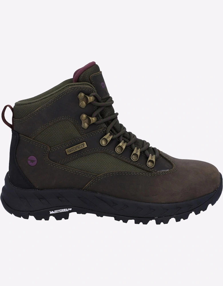 Hi-Tec Euro Trail Womens Boots Khaki