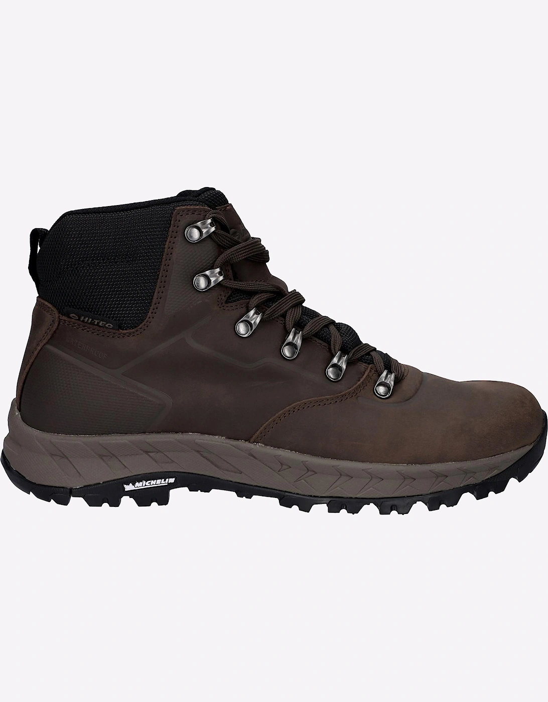 Hi-Tec Altitude VII Waterproof Mens Hiking Boots Chocolate