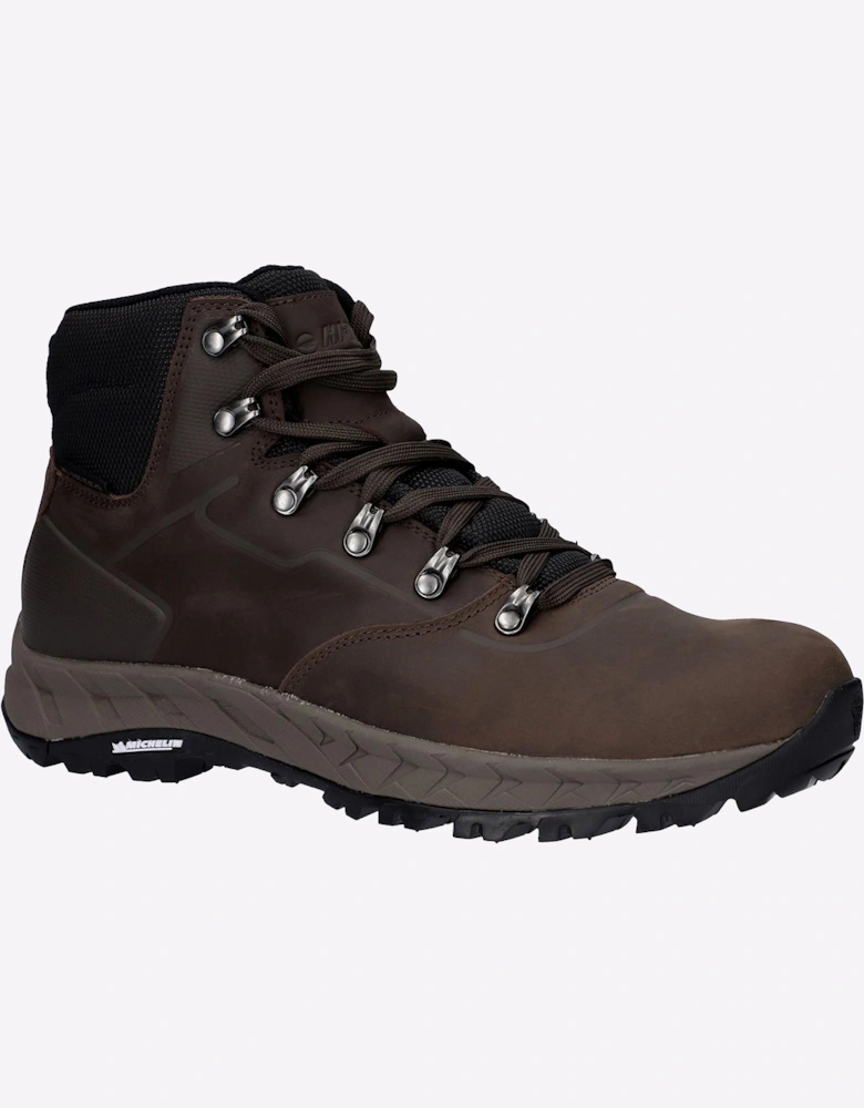 Hi-Tec Altitude VII Waterproof Mens Hiking Boots Chocolate