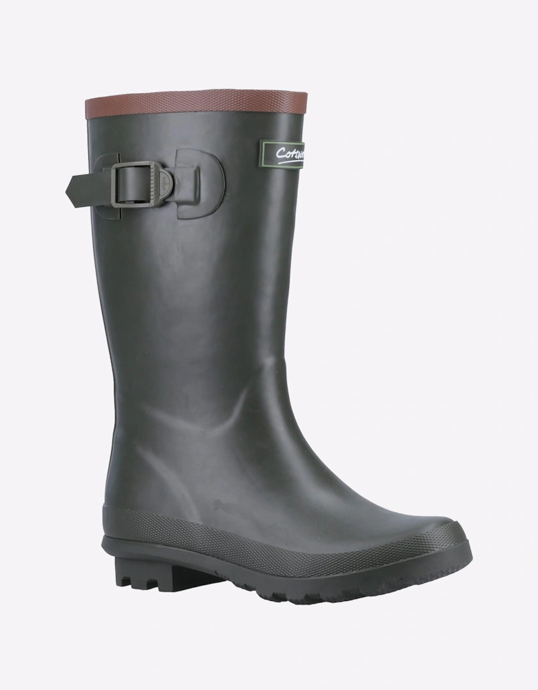 Cotswold Bowldown Memory Foam Wellingtons Junior Green