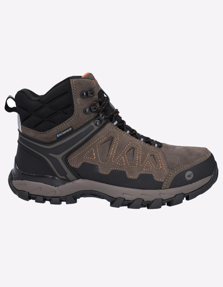 Hi-Tec V-Lite Explorer Waterproof Mens Boots Chestnut/Orange