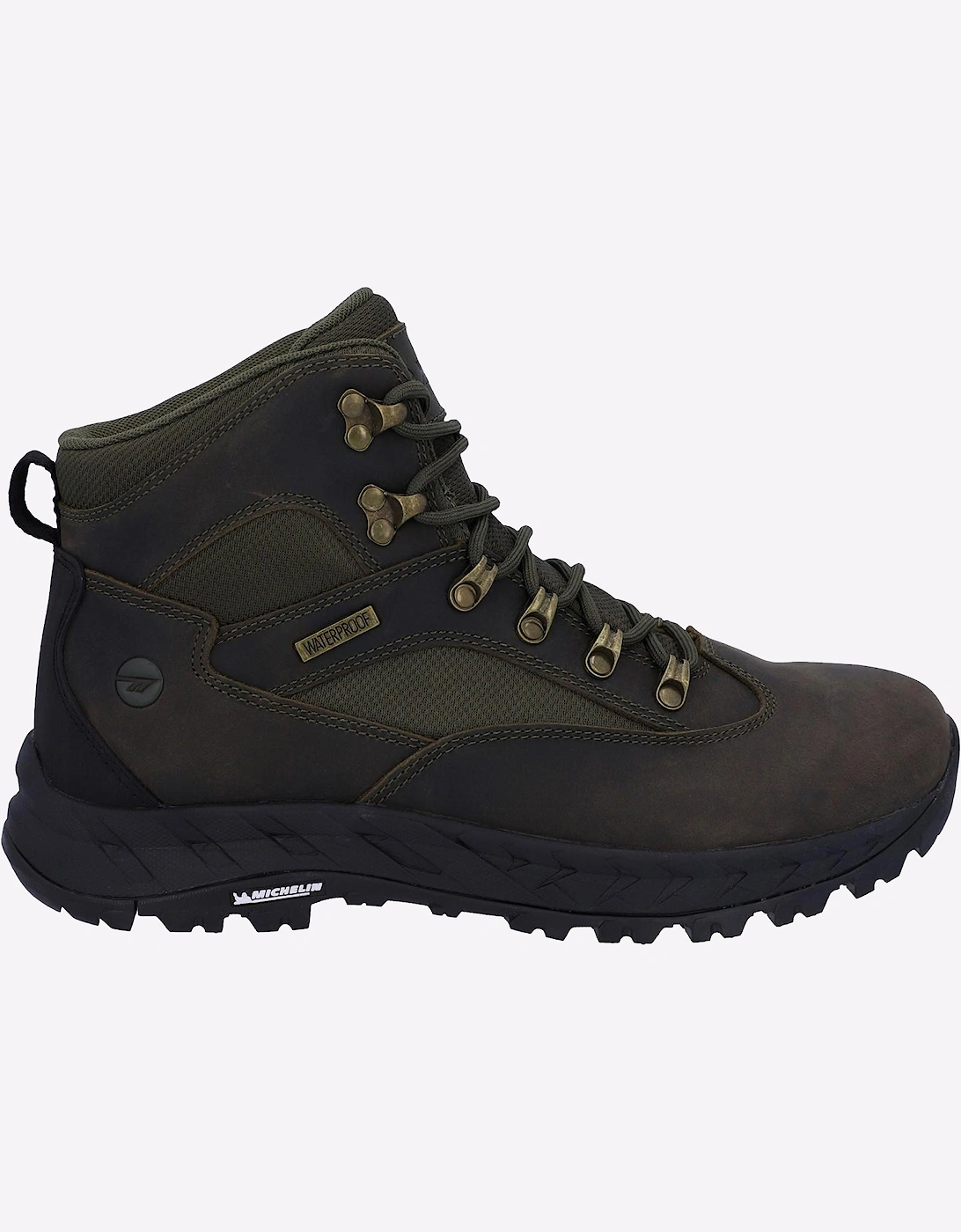 Hi-Tec Euro Trail Mens Boots Khaki