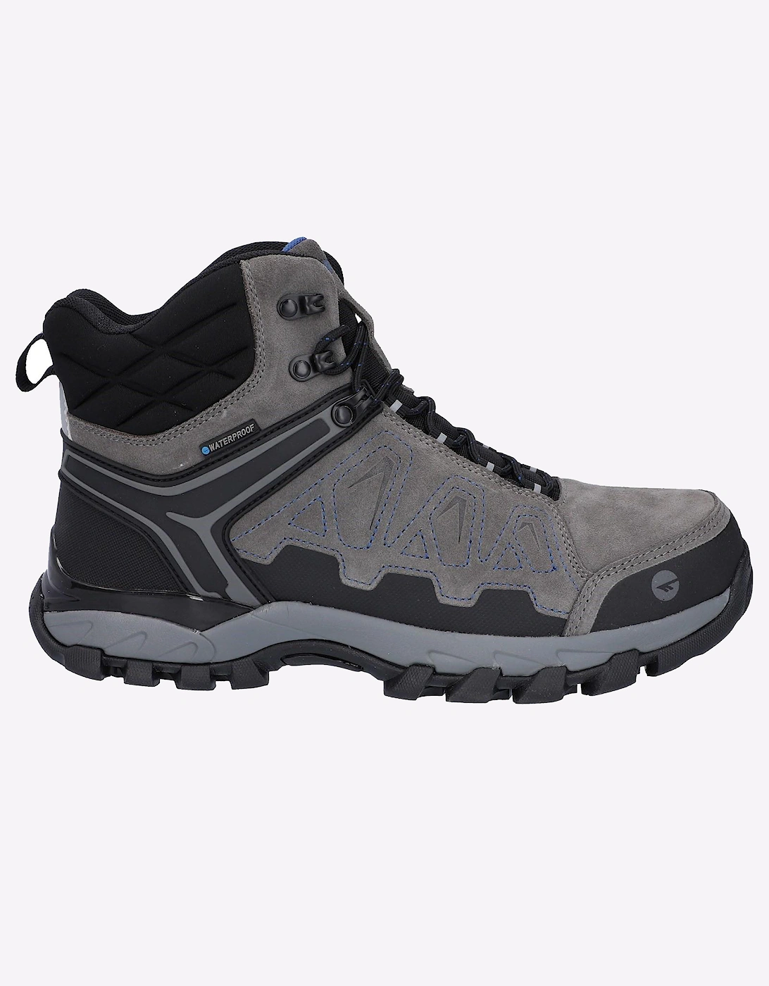 Hi-Tec Men's Hi-Tec V-Lite Explorer Waterproof Mens Boots Charcoal/Grey/Dark Blue