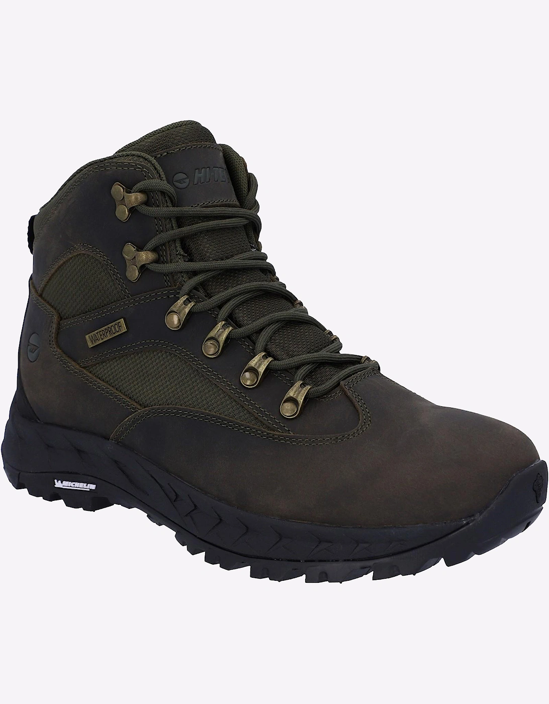 Hi-Tec Euro Trail Mens Boots Khaki