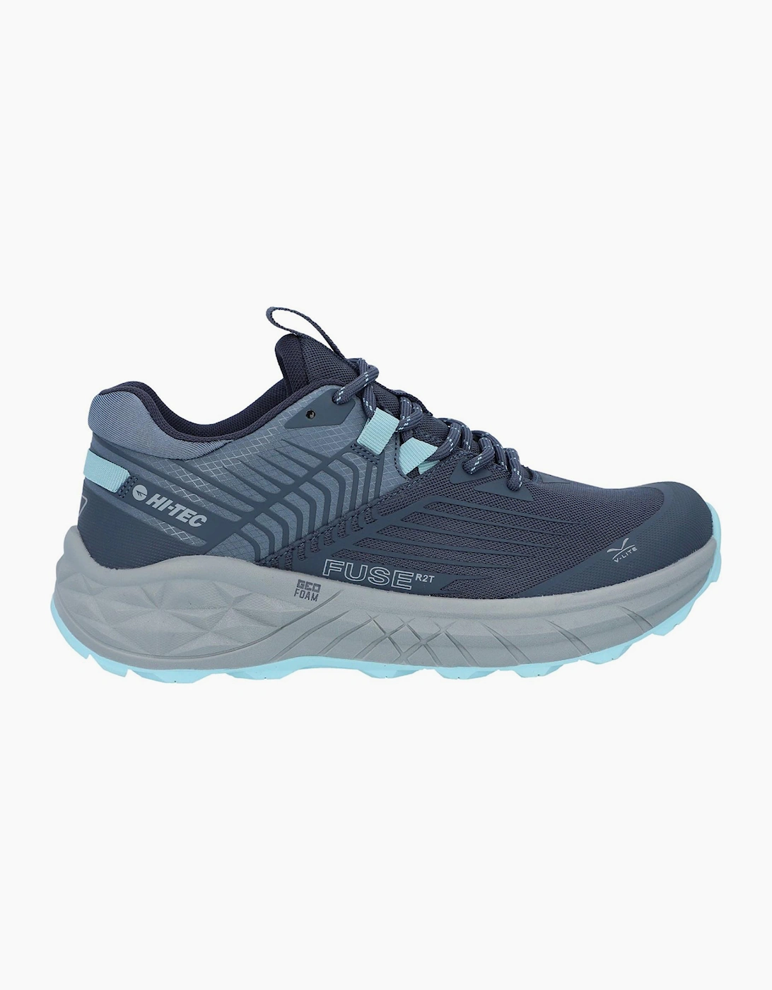 Hi-Tec Fuse Trail Low Womens Trainers Grisaille / Flintstone