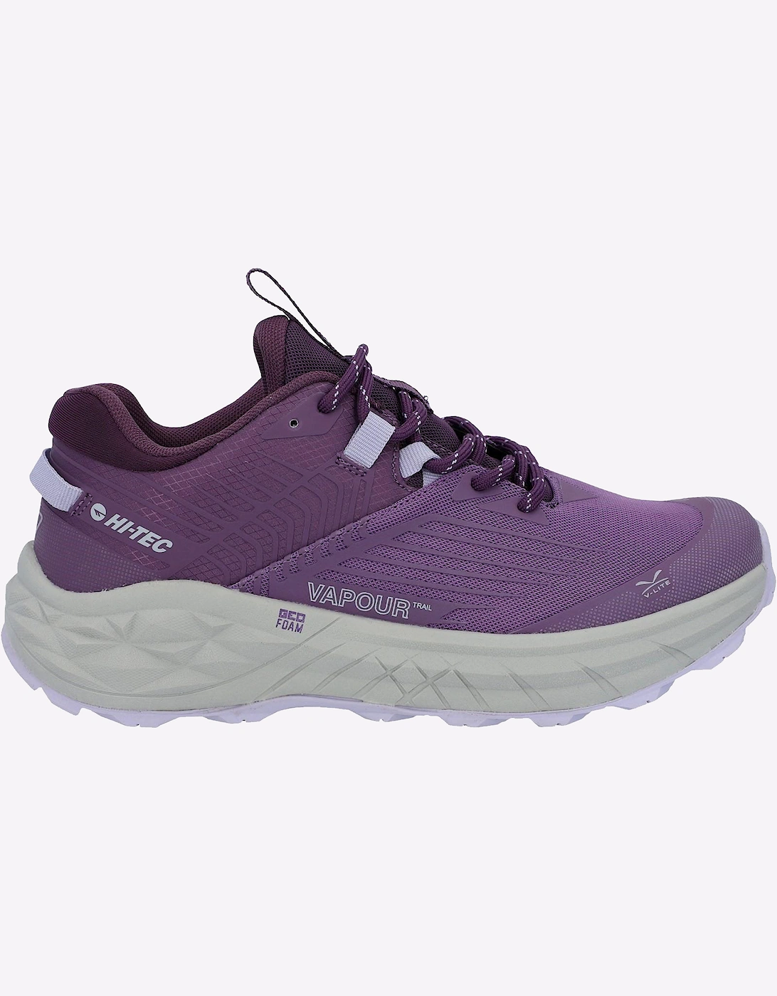 Hi-Tec Fuse Trail Low Womens Trainers Purple / Grey