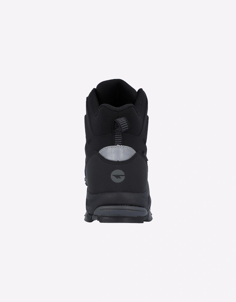 Hi-Tec Jackdaw Mid Waterproof Mens Boots Black/Carbon Grey