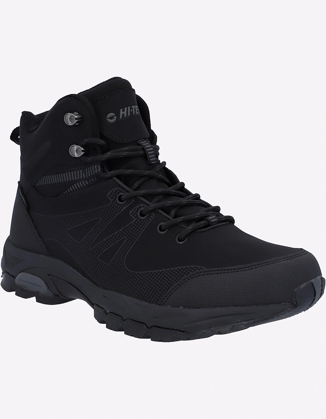 Hi-Tec Jackdaw Mid Waterproof Mens Boots Black/Carbon Grey