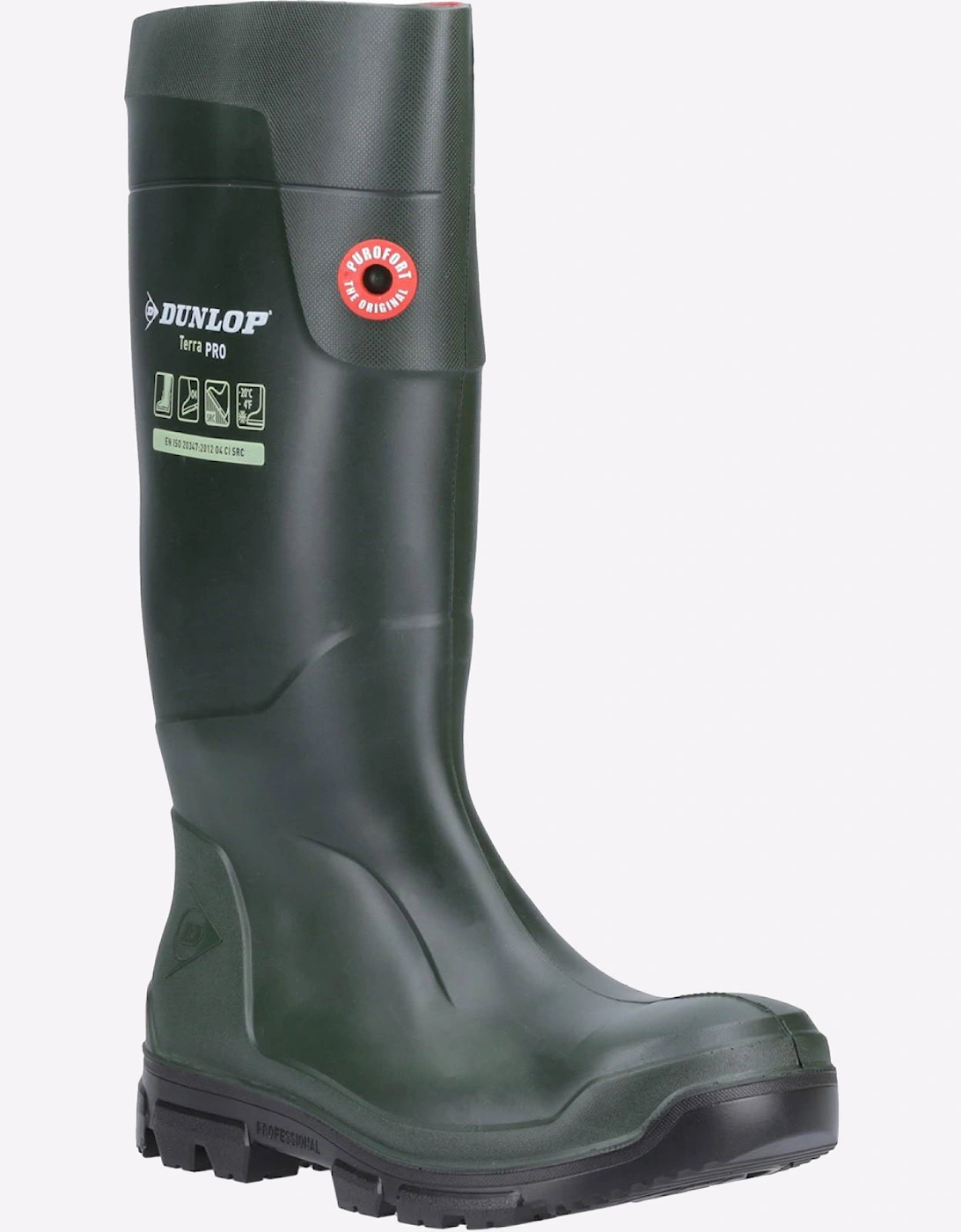 Dunlop TerraPro Unisex Wellingtons Green