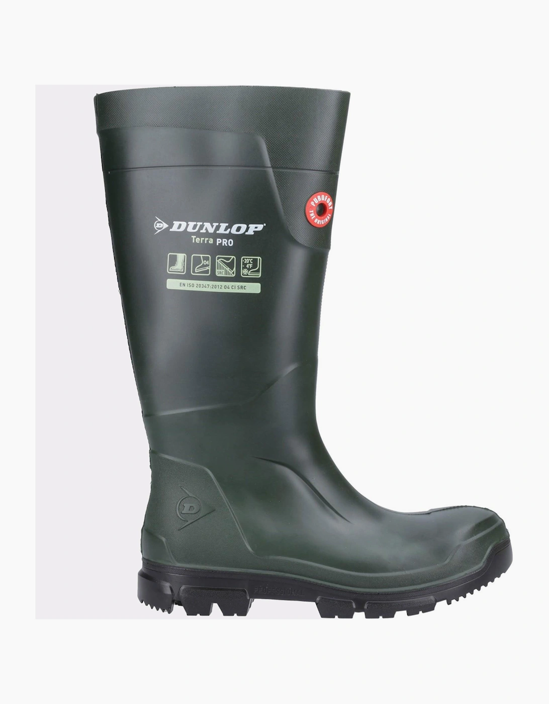 Dunlop TerraPro Unisex Wellingtons Green