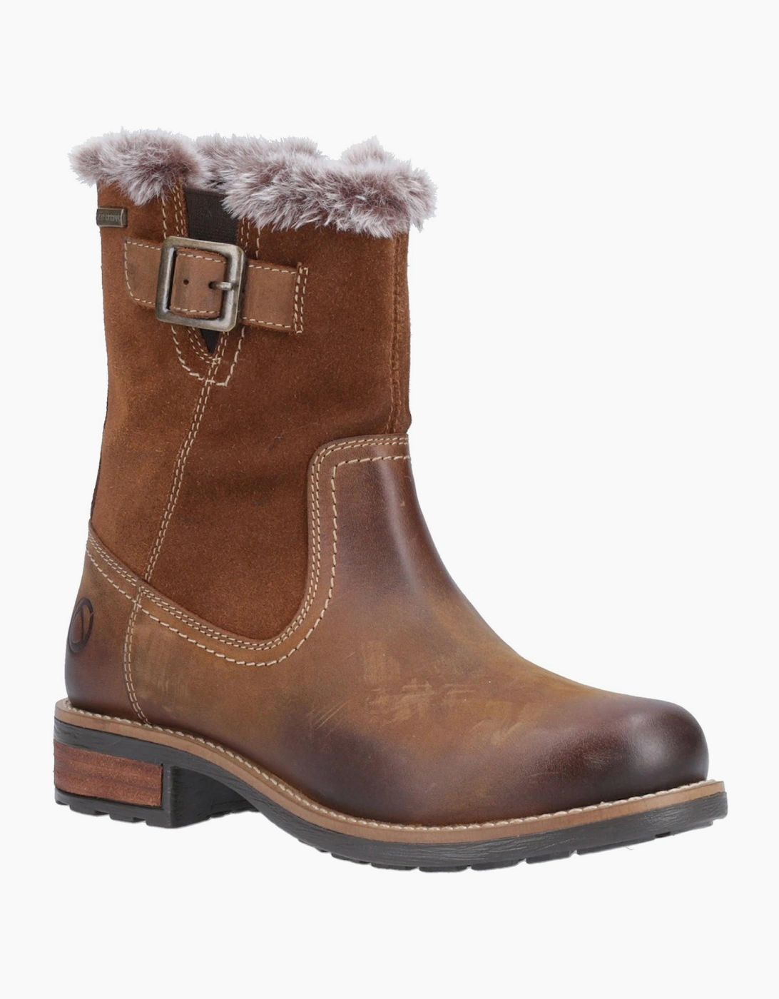 Cotswold Kemerton Waterproof Womens Boots Tan