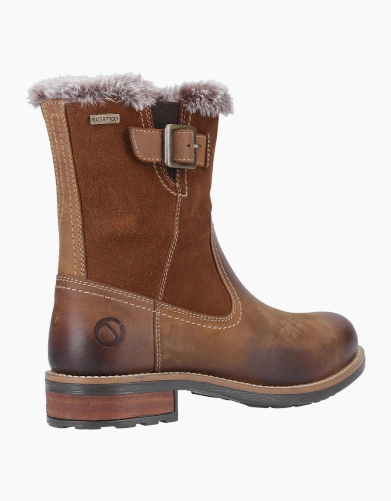 Cotswold Kemerton Waterproof Womens Boots Tan