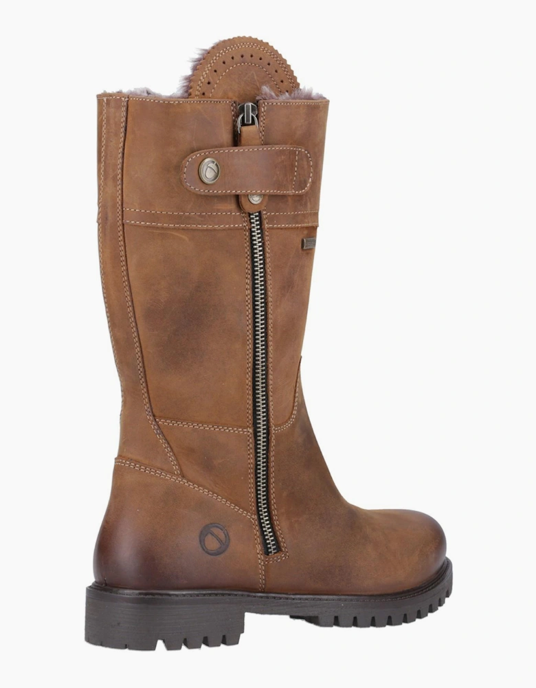 Cotswold Bushcombe Waterproof Womens Mid Boots Tan