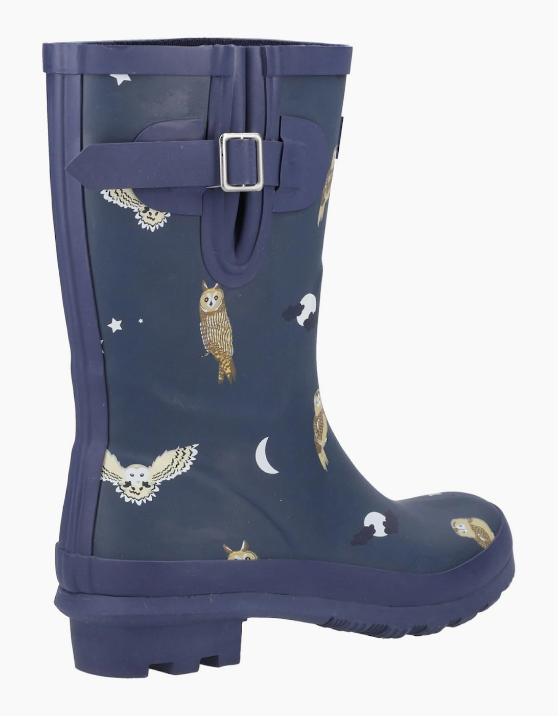 Cotswold Woodland Mid Womens Wellington Boots Owls